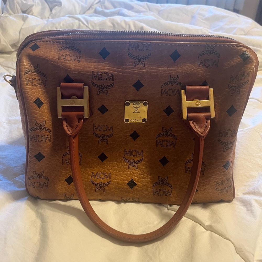 MCM Vintage Boston Bag